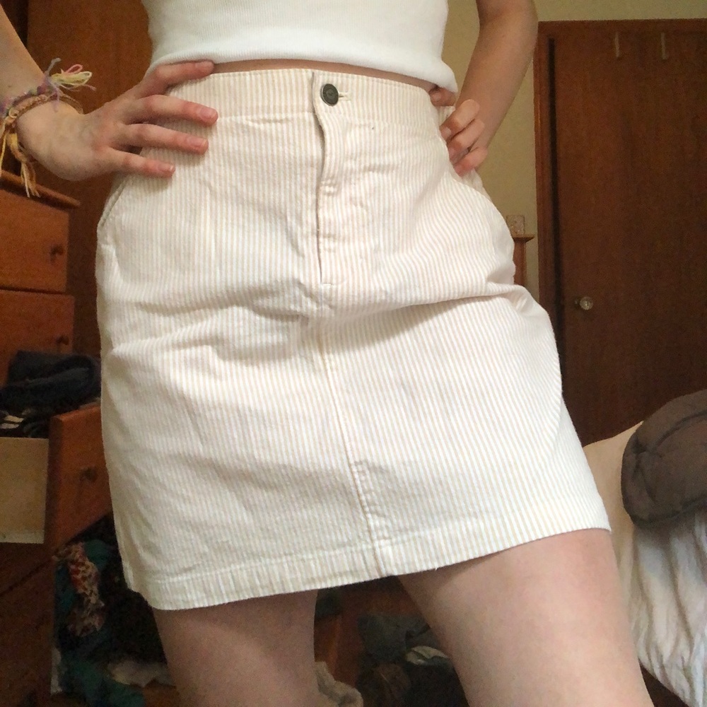 Striped Hollister Skirt